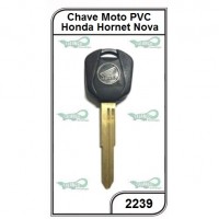 CHAVE MOTO PVC HONDA NOVA HORNET - 2239